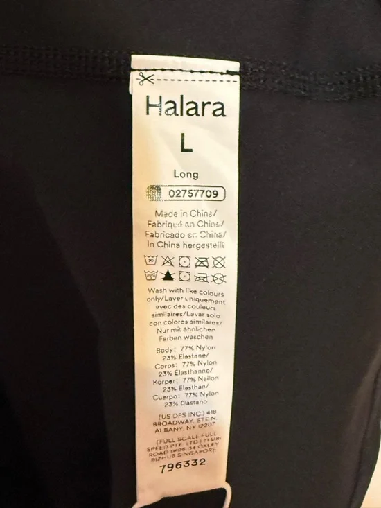 Halara Easy Peezy Dress SoftlyZero Black Dress Long Length Activewear Shorts NWT - Picture 5 of 7